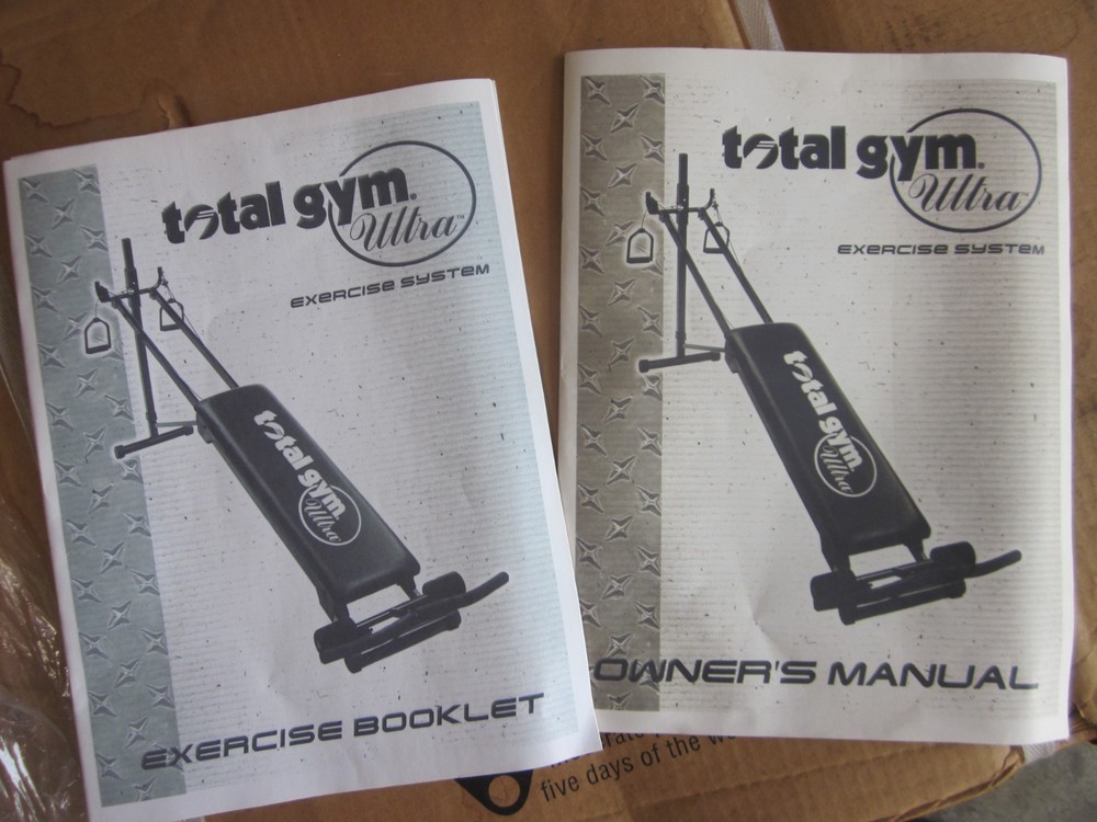 Total Gym Ultra exercise system NEW