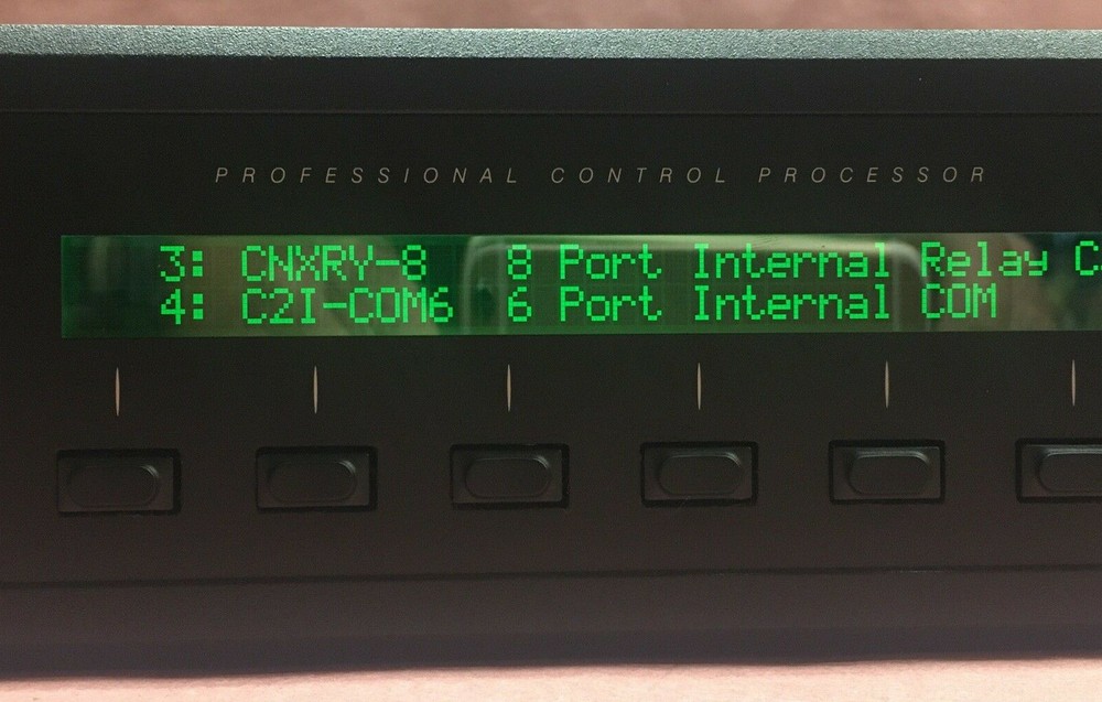 Crestron PRO2 Professional Video Control Processor C2ENET-1 C2COM-3 CNXRY-8 X 2