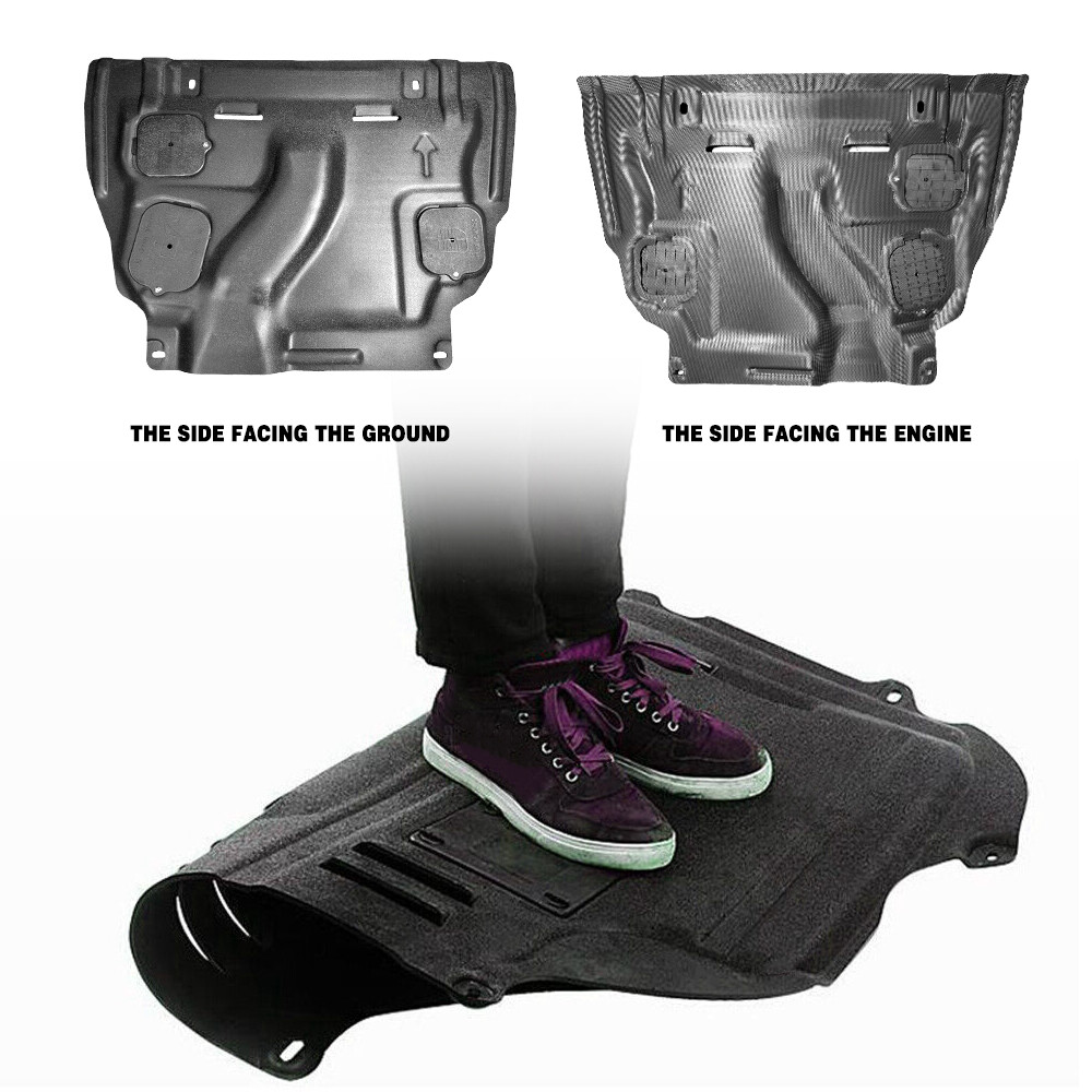 Engine Splash Shield For Toyota RAV4 2013-2018 Black Under Engine Guard Mudguard