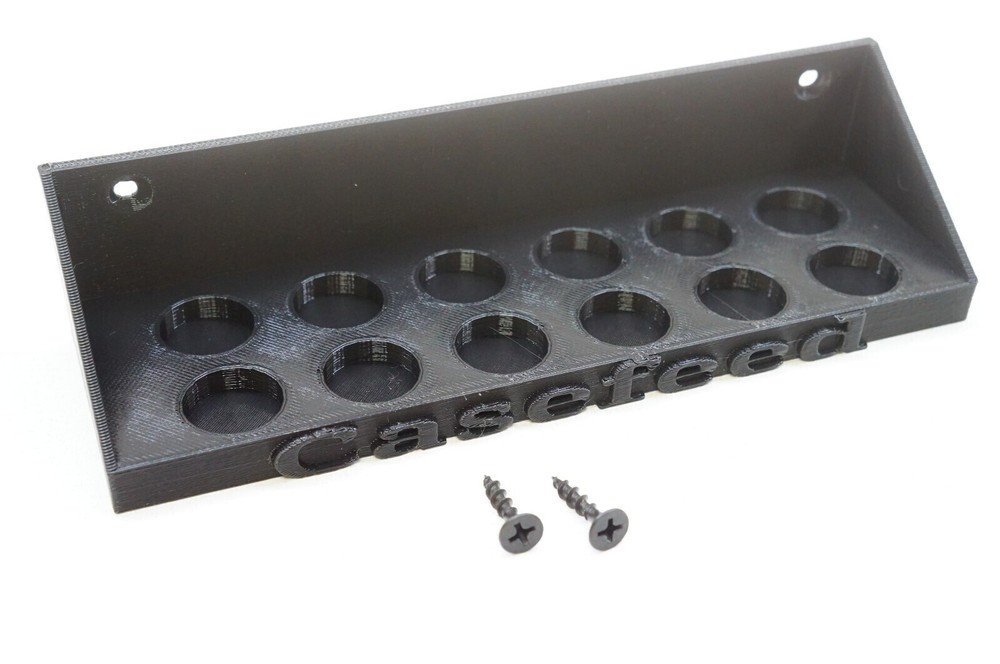 Casefeed Holder for Dillon XL 650 & 750 (Holds Threaded & Plastic) Wall Mount