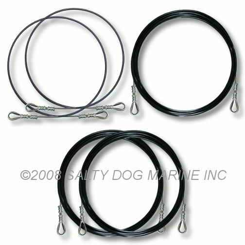 HOBIE CAT 14 WIRE RIGGING SET BLACK NEW - ( #359372 )