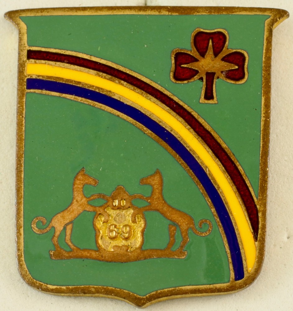 165th Infantry Regiment Crest DI/DUI Screwback