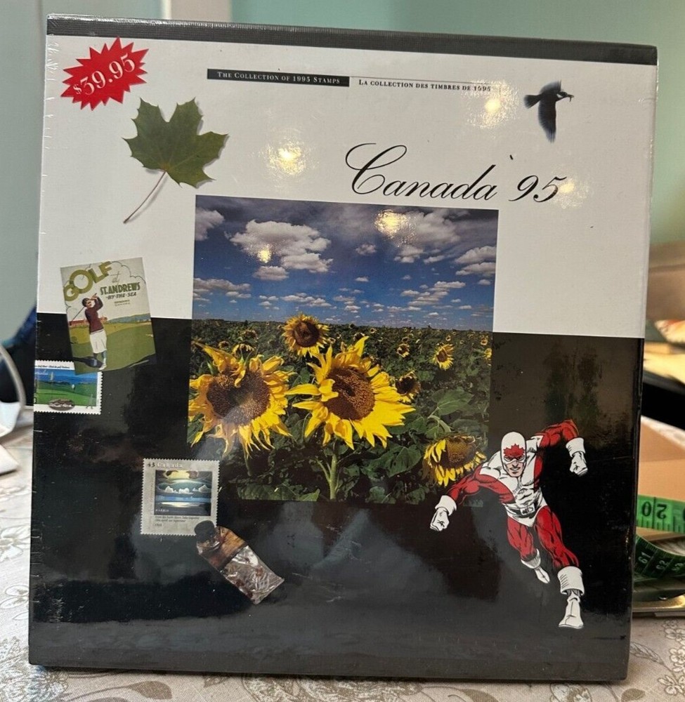 Canada 95 – Complete 1995 Stamp Collection (MNH) Mint Never Hinged Set