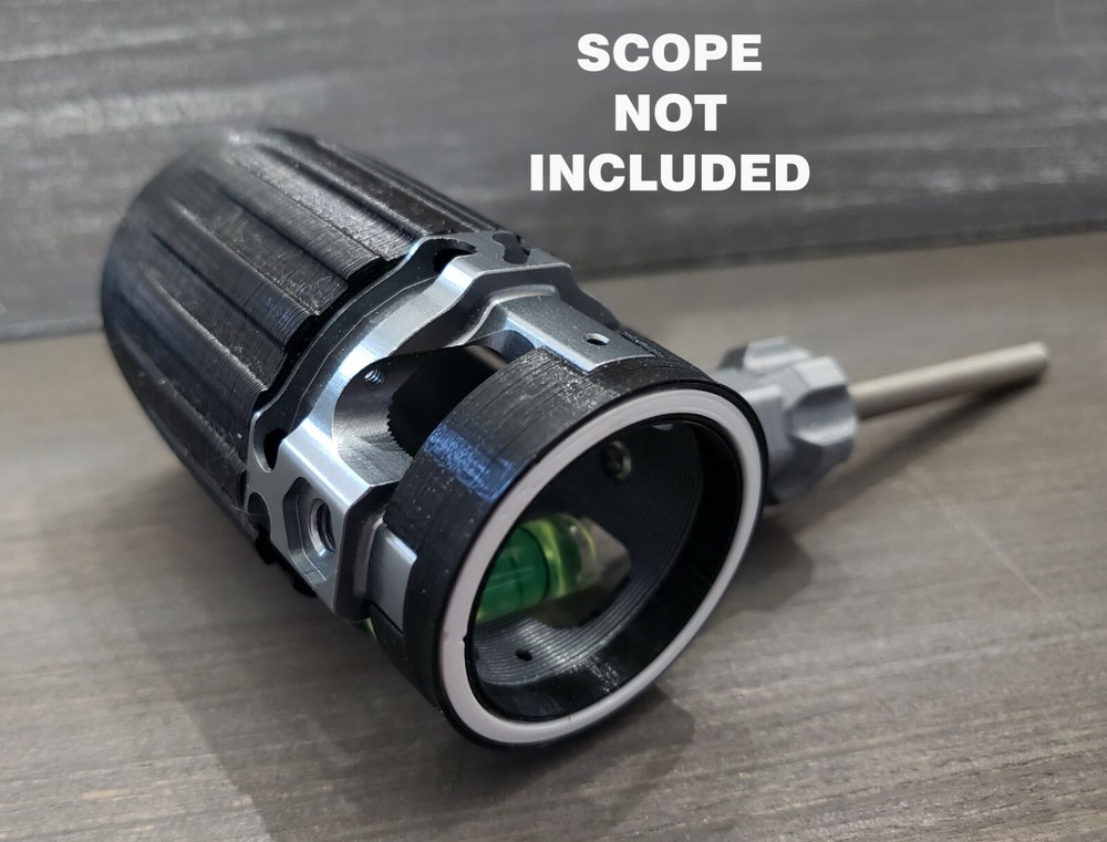 ACCURIZING KIT FOR TOPOINT COMPOUND ARCHERY SCOPE 3D PRINT TARGET RING AND SHADE