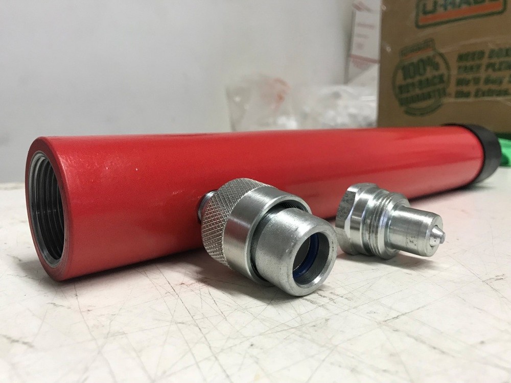 10 TON 10 INCH STROKE HYDRAULIC CYLINDER FRAME MACHINE / PULLING POSTS