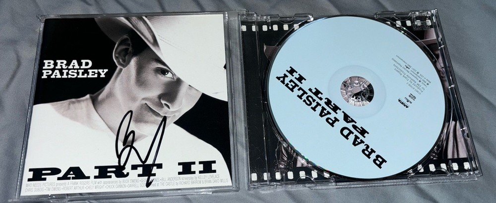 Brad Paisley Signed CD Part II