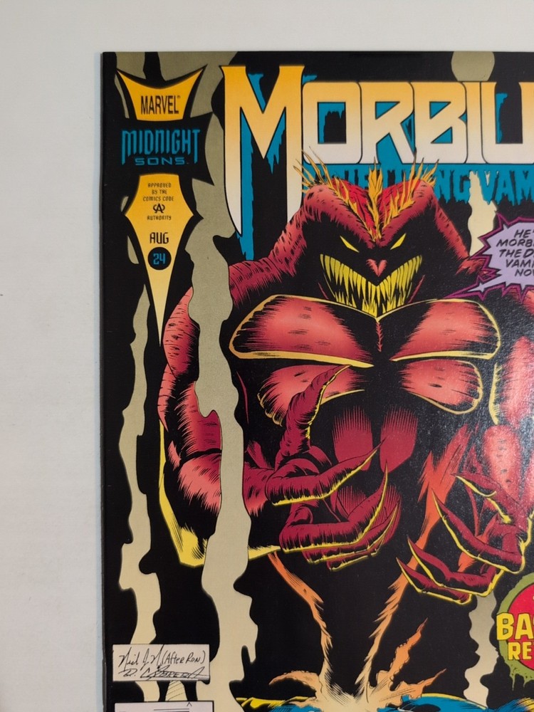Morbius The Living Vampire #24 Marvel Comics 1994 Midnight Sons Horror