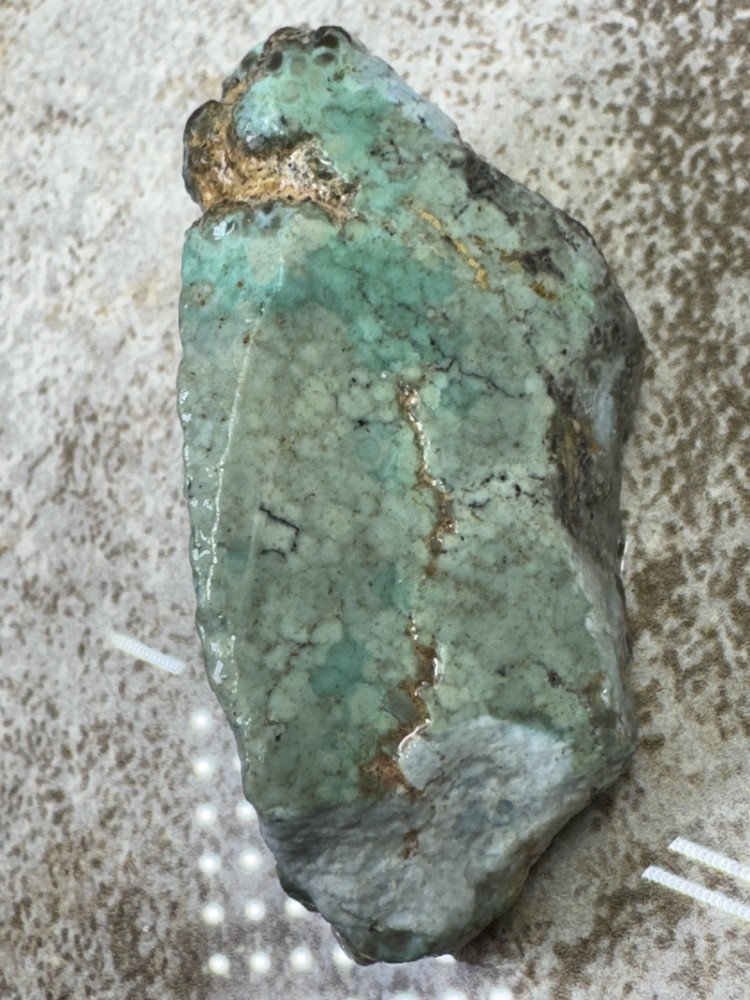 Natural authentic Hubei Red River rough turquoise