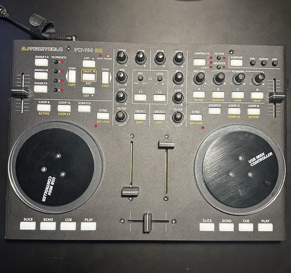 Vestax VCI-100 SE DJ TechTools USB MIDI Controller w/ Box