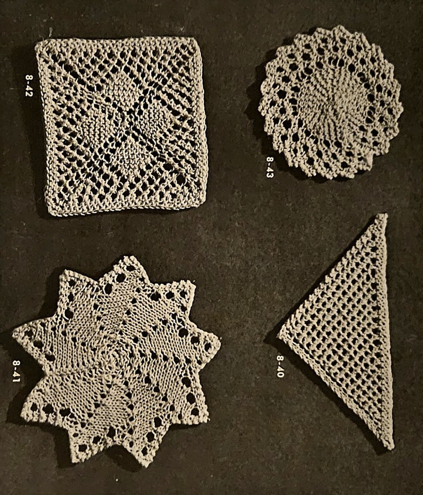 HAND CROCHET EDGING Patterns ROYAL SOCIETY 8 VINTAGE