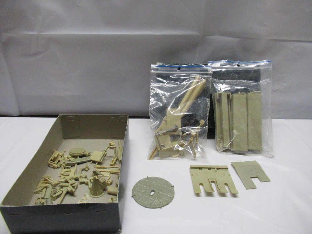 Fire Boat Parts For A Plastic Model Kit