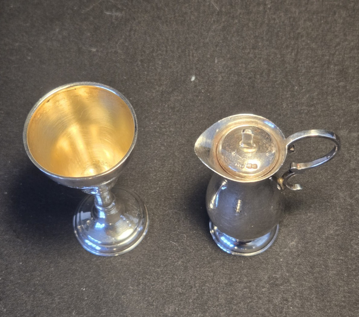 Antique Solid Silver Travelling Communion Set Sheffield 1936 125g Ecclesiastical