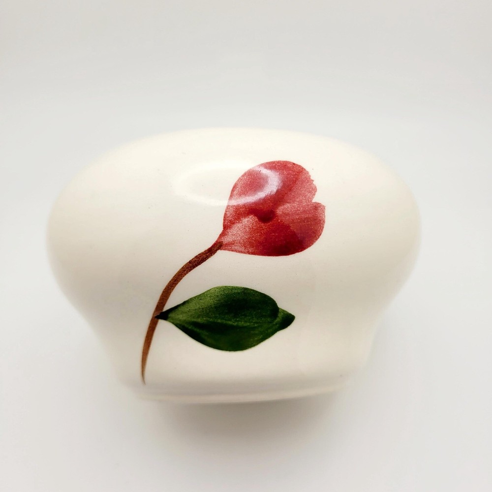 Vintage Handpainted Sugar Bowl Planter Floral