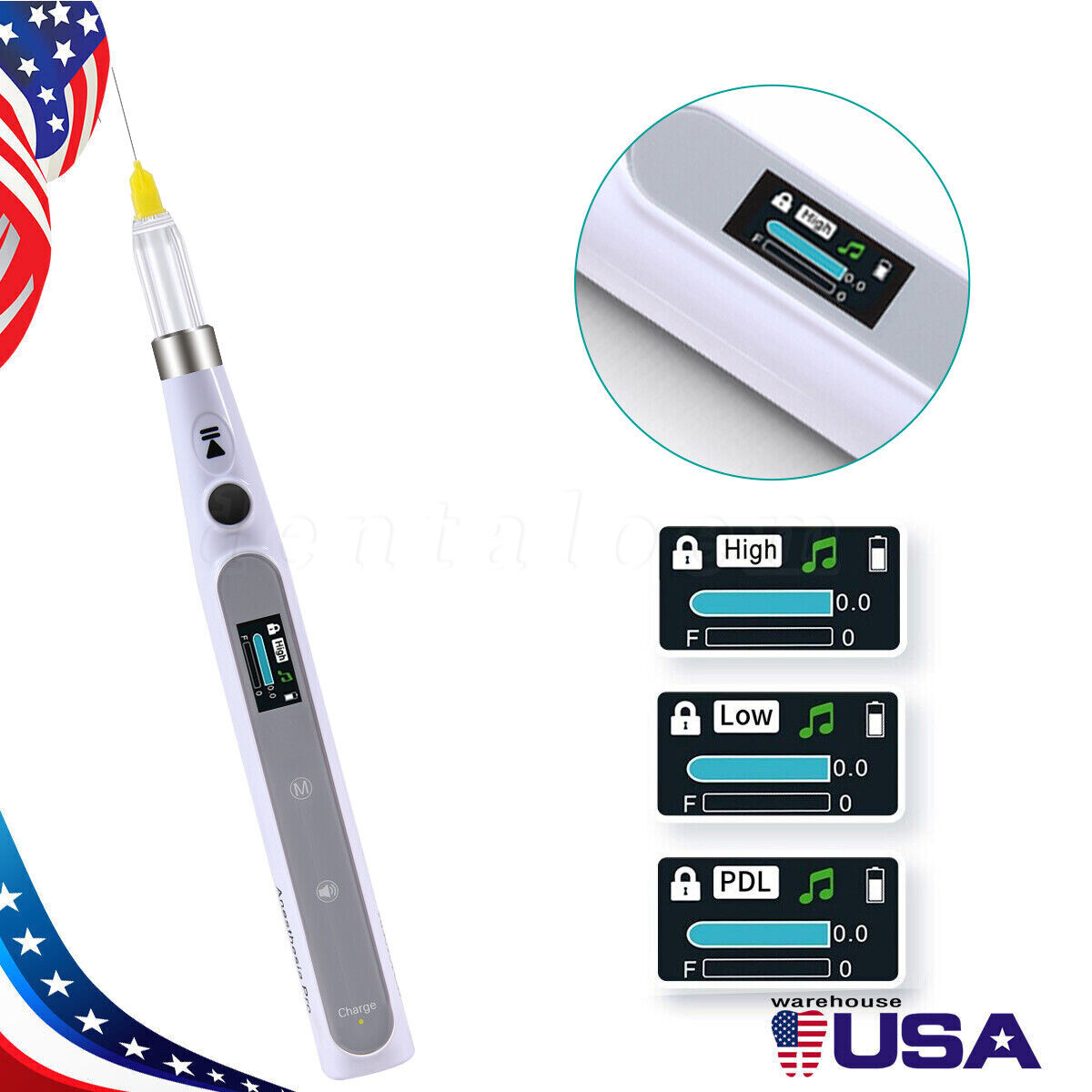 Woodpecker Style Dental Painless Oral Local Anesthesia Device Injection Pen