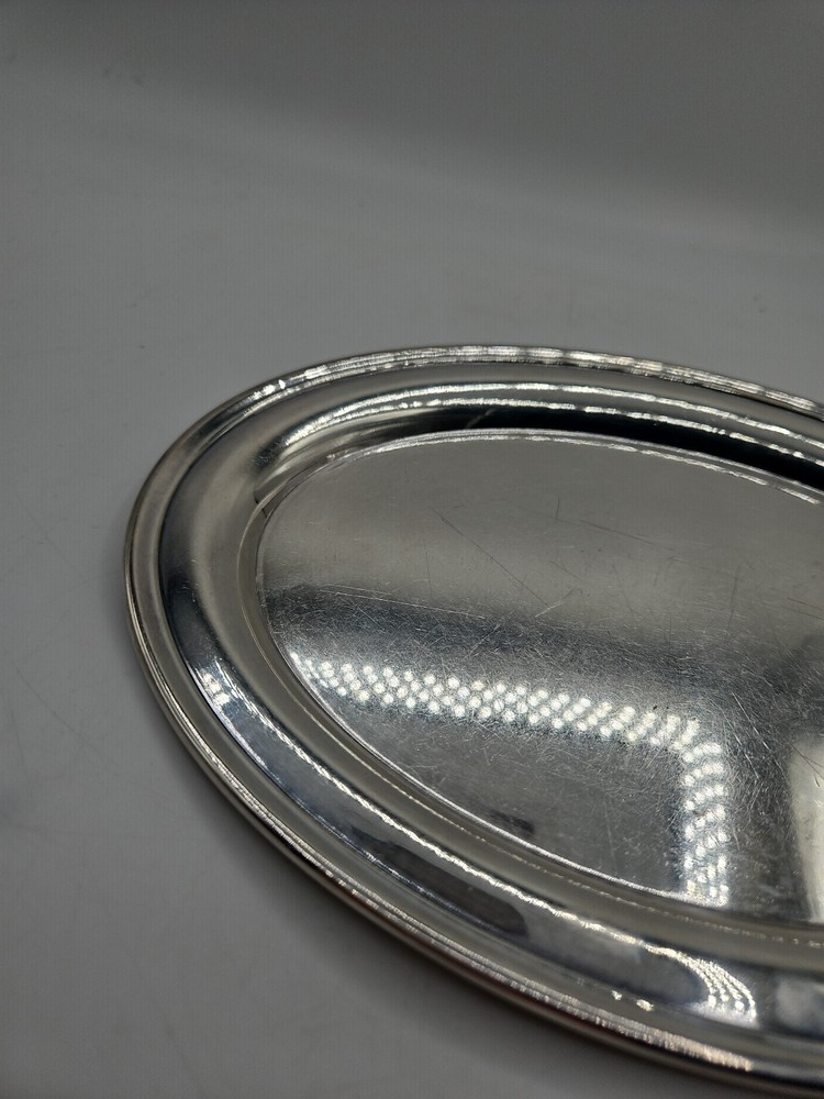 Gorham Original EP Y453 Silver Platter Serving Dish 10" x 7 1/4"