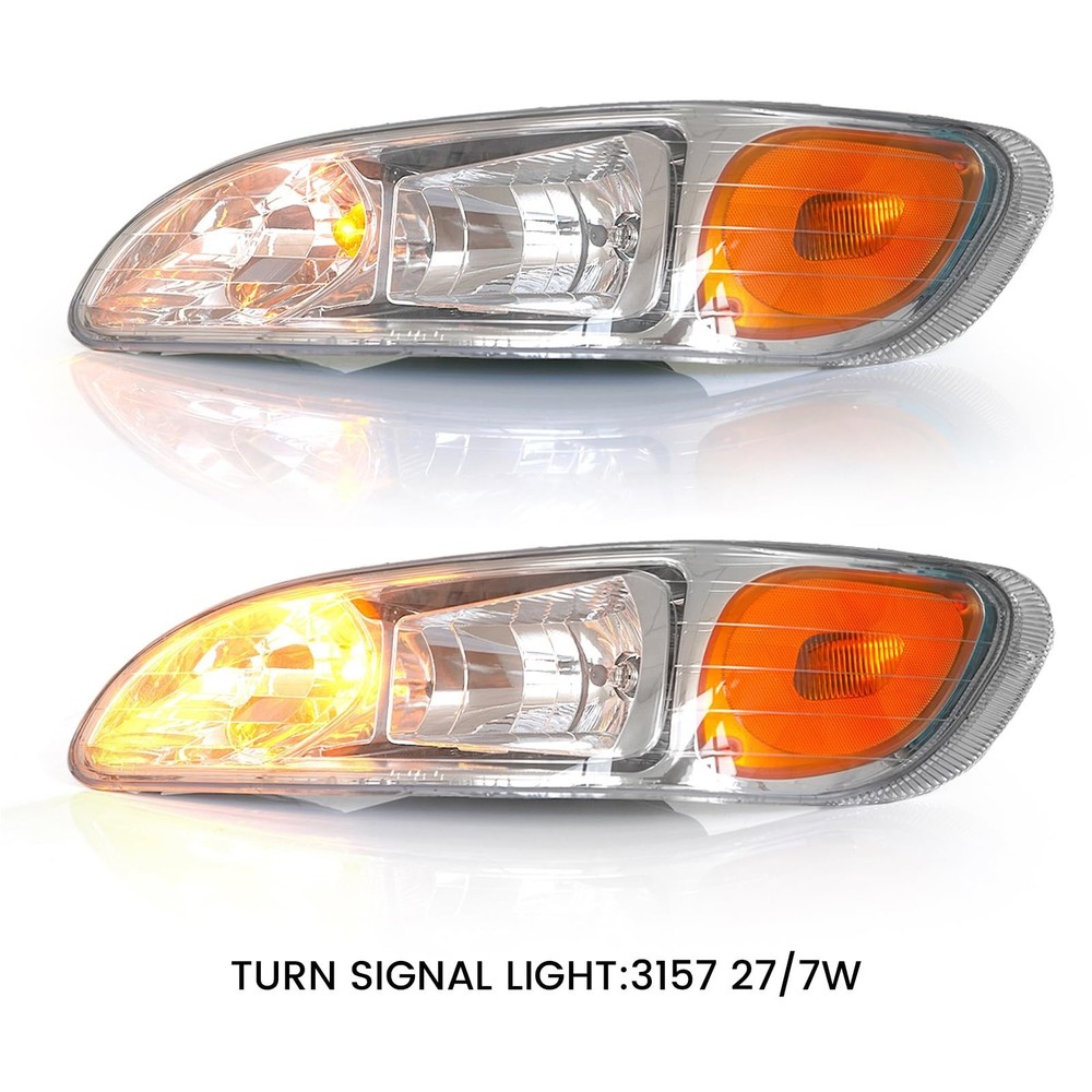 SEPEY Headlights for Peterbilt 386, Replacement Headlights Headlamps Assembly...
