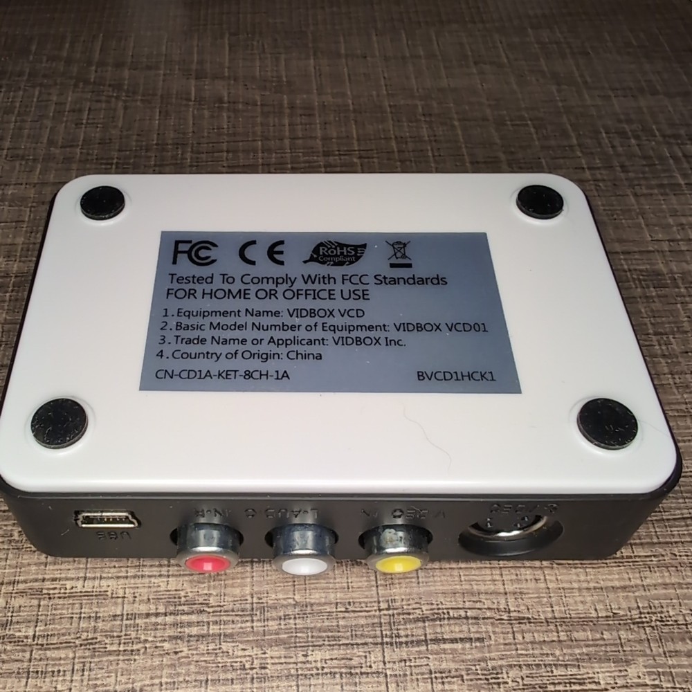 VIDBOX Video Conversion Suite For Mac And Windows Analog To Digital Transfer Kit