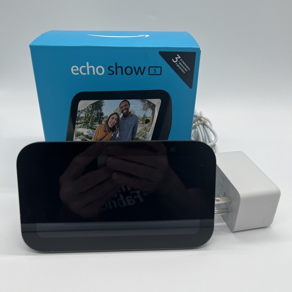 Amazon Echo Show 5 (3rd Gen.) Smart Display Speaker - Charcoal