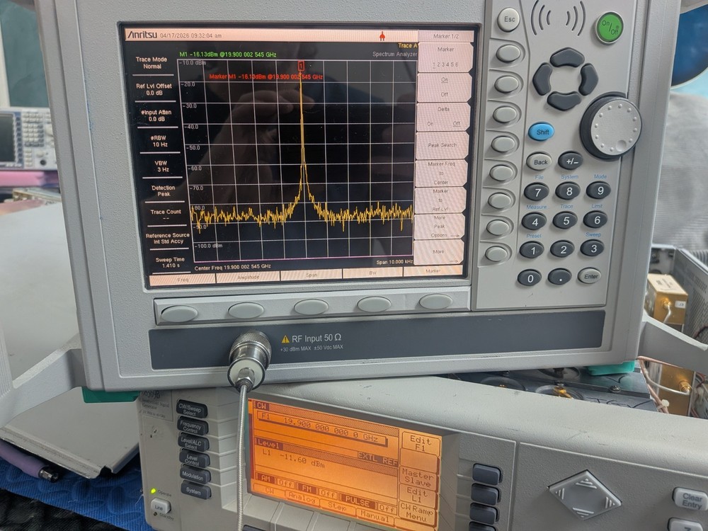 Anritsu MS2719B Tiny Portable Spectrum Analyzer 20 GHz Cal'd Opt 9