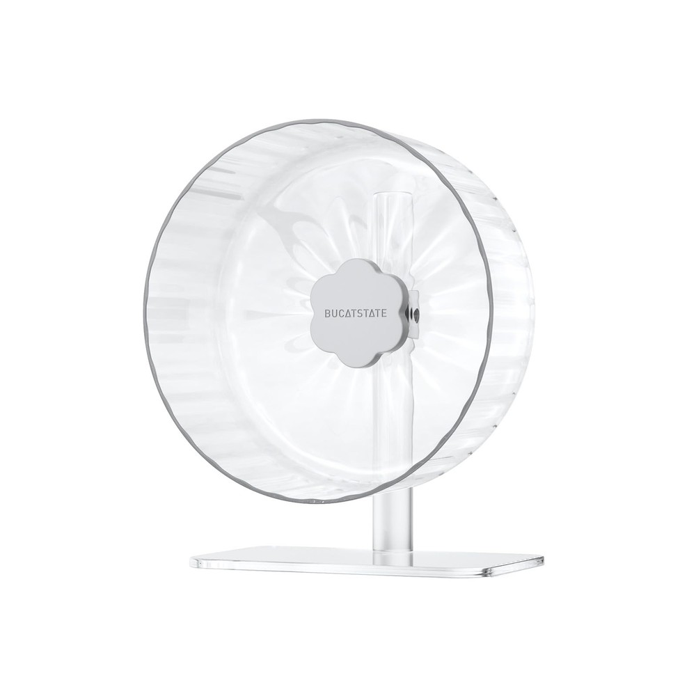 Super Silent Hamster Exercise Running Wheel Adjustable Base DualBearing Cage