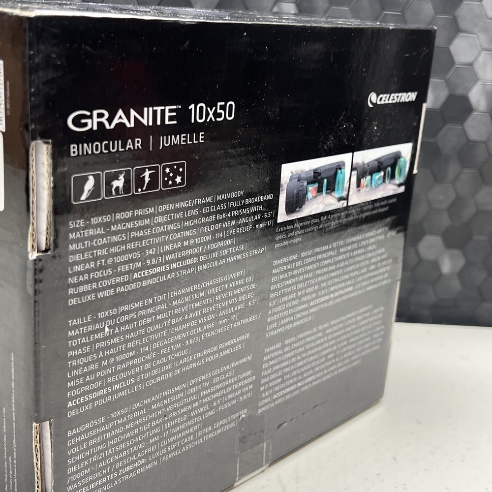 CELESTRON GRANITE 10X50 BINOCULAR