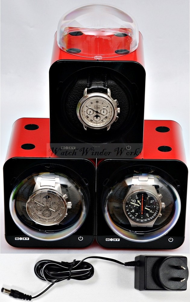 Fancy Brick Triple Automatic Watch Winder system-model: 3FB-F-CLRS -BRILLIANT!