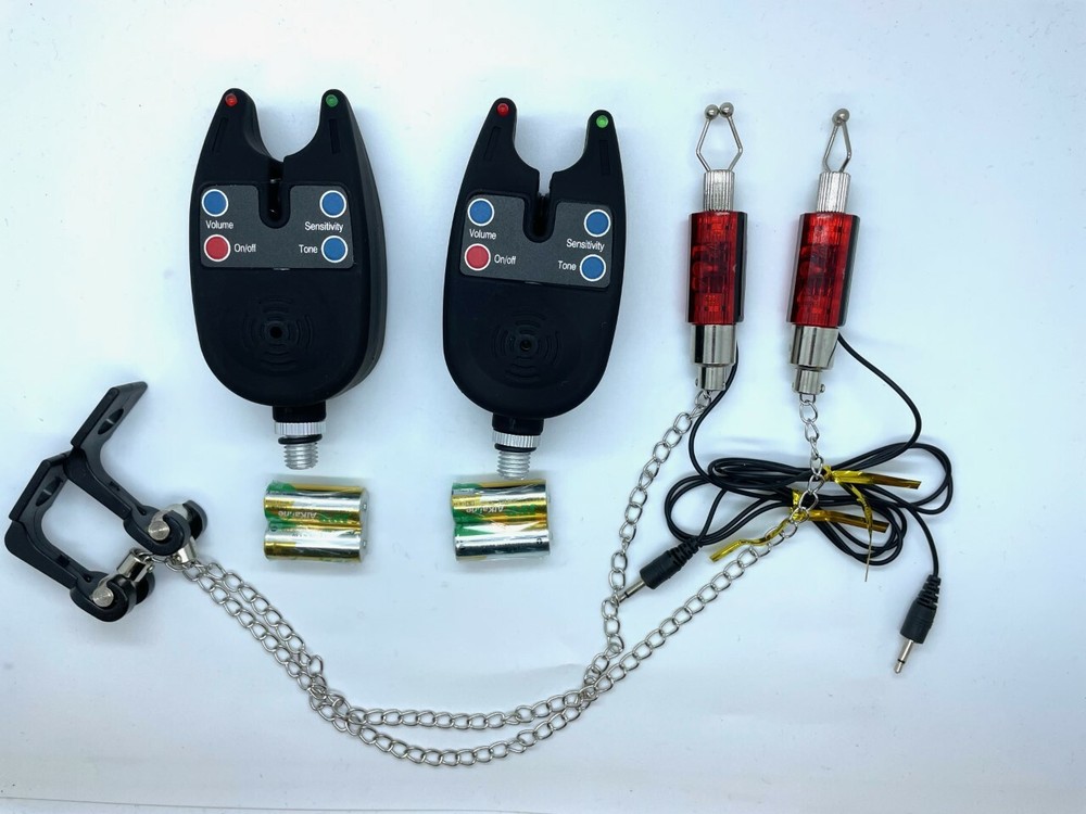 BITE ALARMS,LIGHT UP CHANIN BITE INDICATORS SETS MULTIPLE LISTINGS
