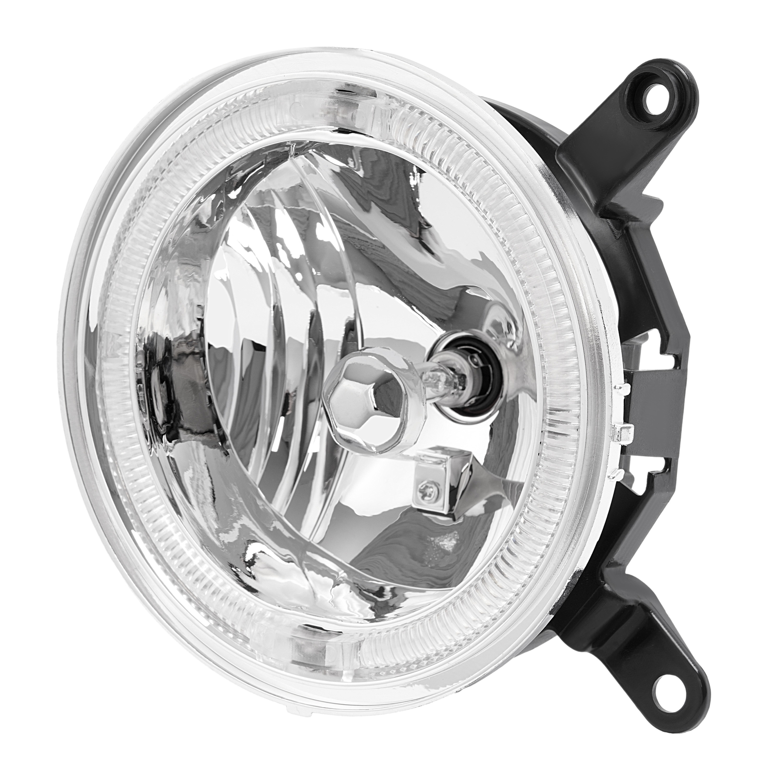 Fog Lights LED Halo Running Light Smoke Lens For Ford Mustang GT 2005-2009 RH&LH