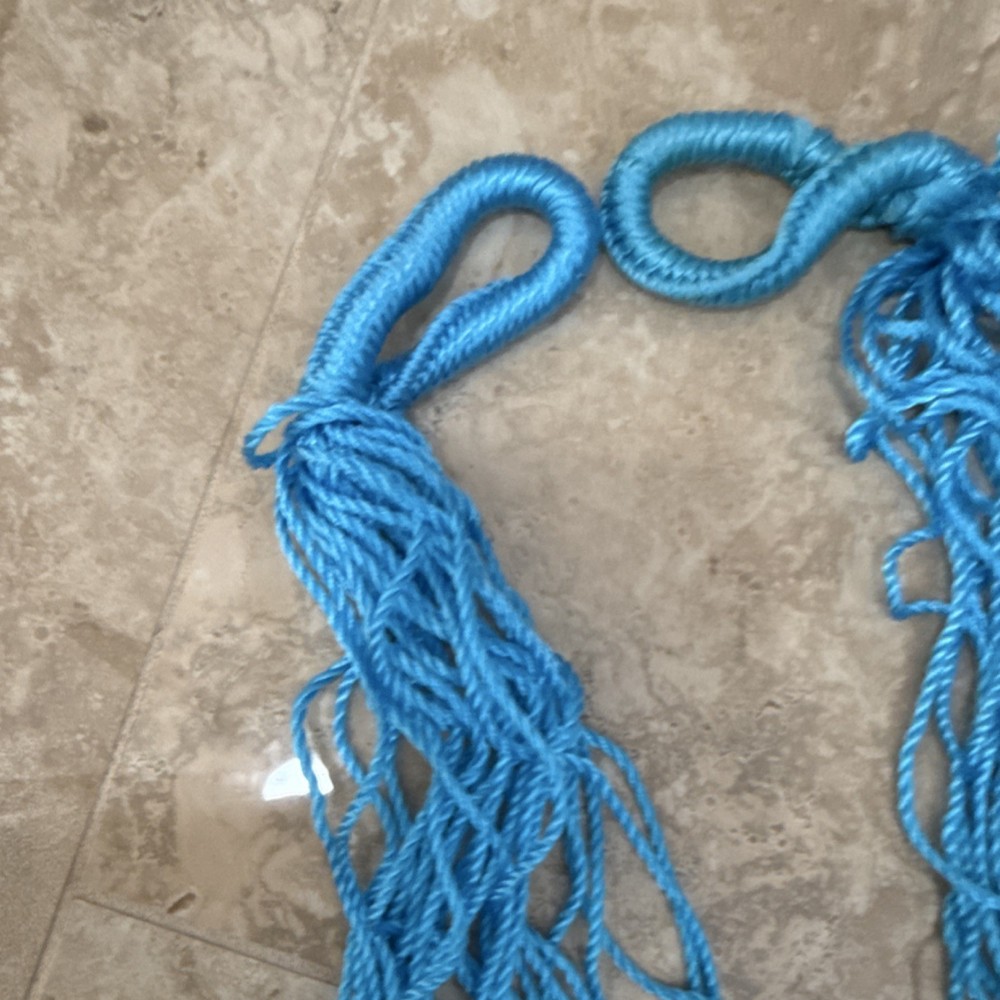 Blue and Black Hammock