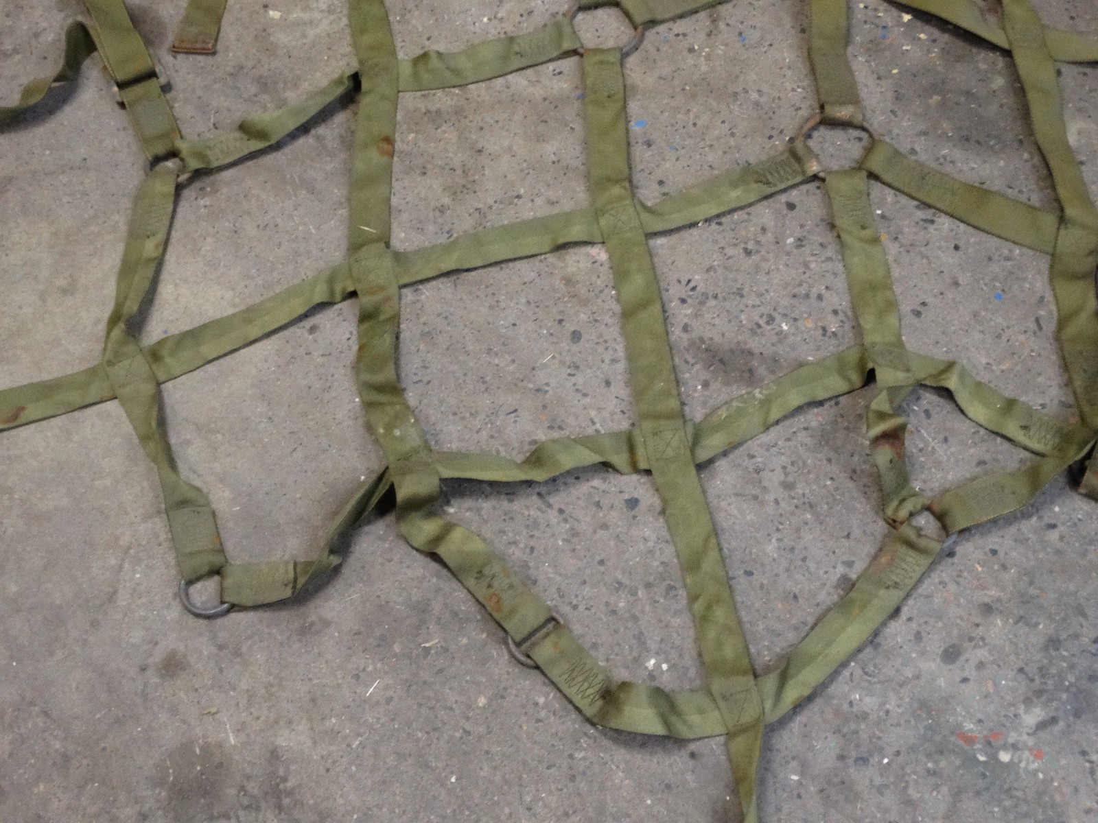US Military Heavy Cargo Nets (USED) Variety of Sizes