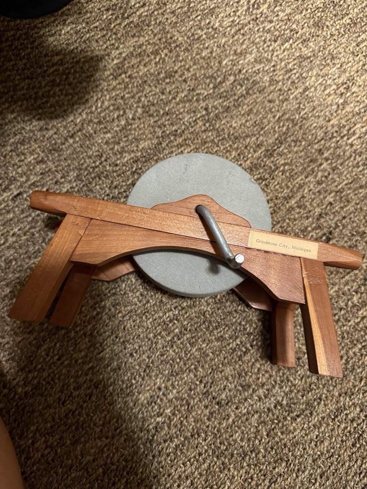 Vintage stone  Sharpener Knife Sharpener for Ceramic &Steel Knives Scissors