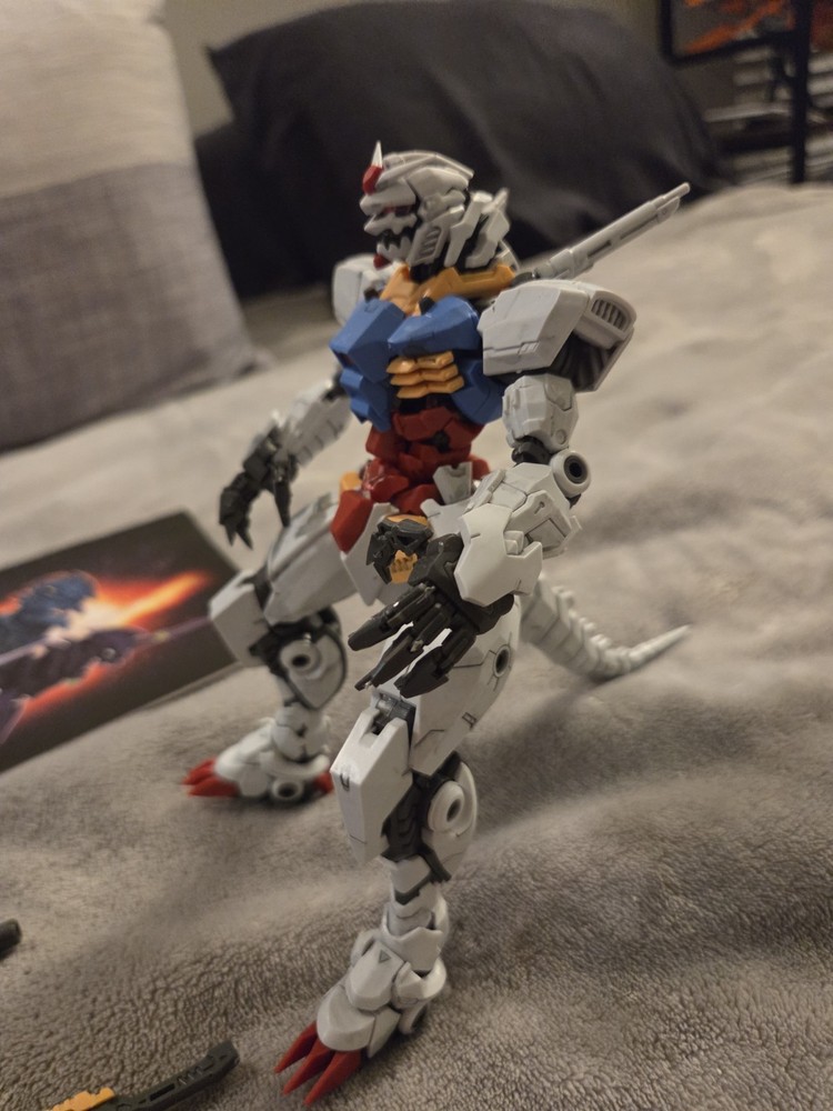 Gundam/Evangelion/Godzilla Crossover Model Kit