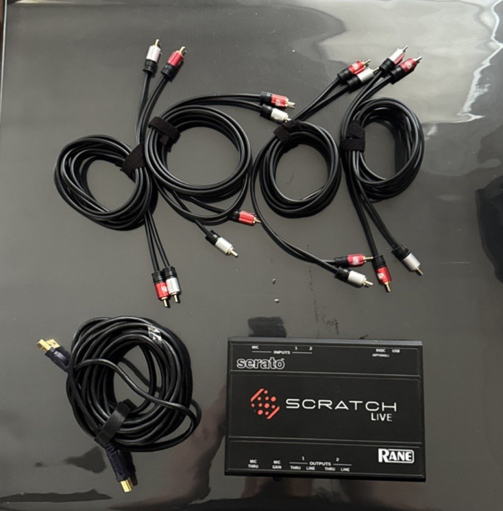 Rane Serato Scratch DJ Live SL1 Audio Interface For Serato Scratch Live Working