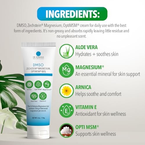 Dr. Robaina DMSO Gel - Moisturizing & Conditioning Skin Solution