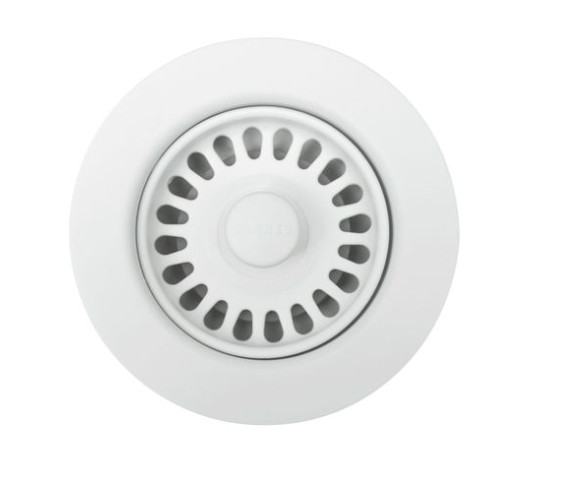 Blanco 441091 Decorative Basket Strainer: Matte White