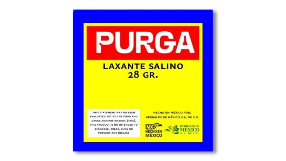 PURGA laxative / laxante PURGA 