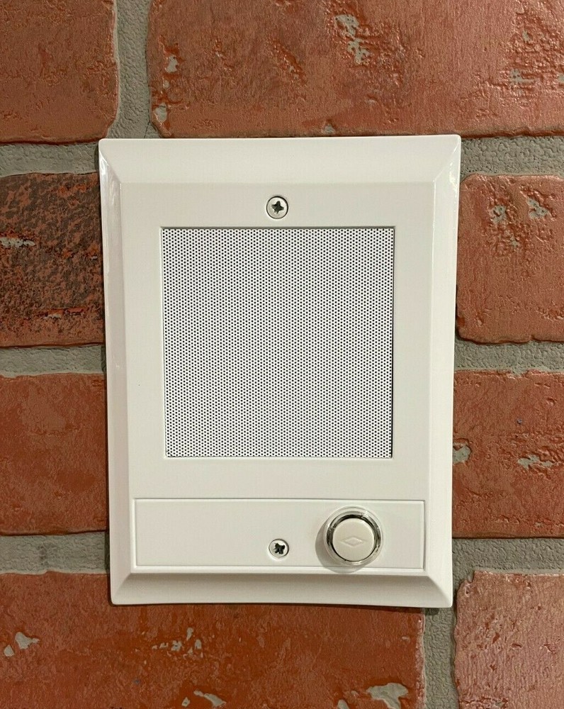 Replacement for NuTone IS-69WH Intercom Door Speaker w/ bell button IS69 - White