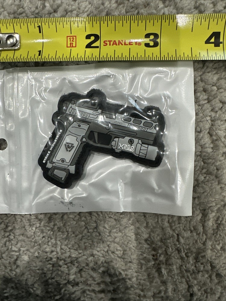 SHOT Show 2026 Strike Industries Pistol custom PVC Patch, Hook & Loop, NEW!