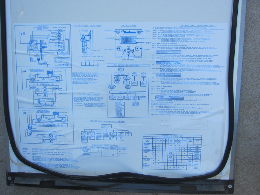 Manitowoc 7938 Damper Cover, Used