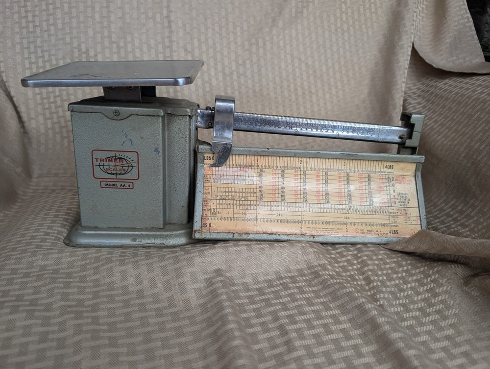 Vintage Triner Postal Scale Air Priority First Class Model Aa 1972
