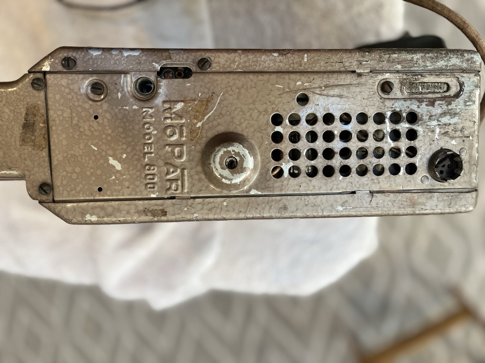 Mopar Model 800 Radio 1940s Plymouth, Chrysler, Dodge, Desoto, Great Condition