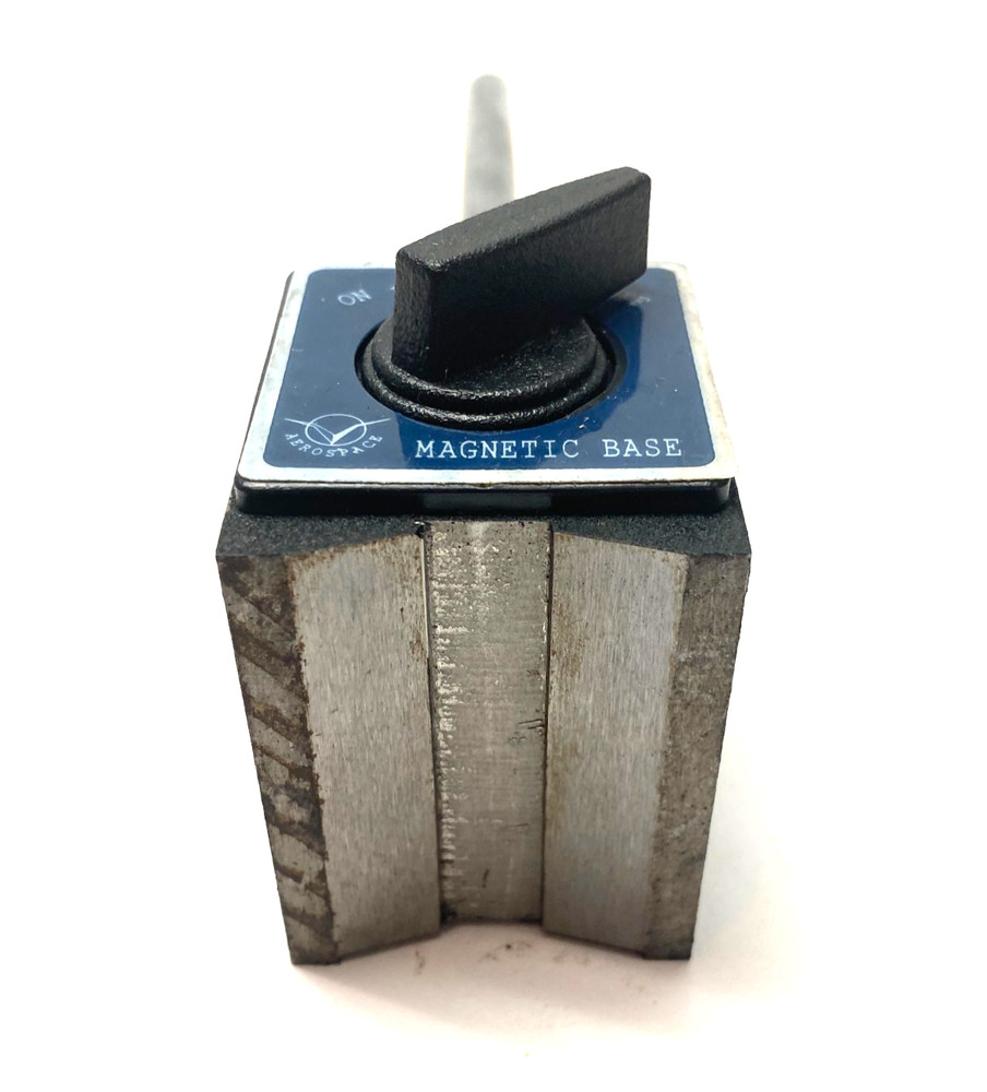 Aerospace Magnetic Base Test Tool/Indicator Holder 7" Post, 9" Overall Height