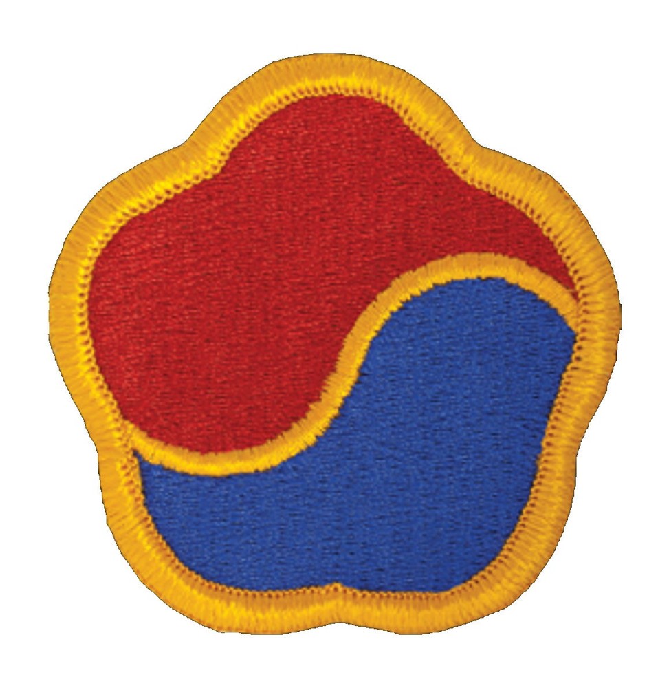 19th Expeditionary Sustainment Command Color Patch with Hook Fastener