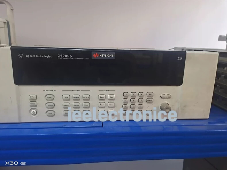 Keysight Agilent 34980A Multifunction Switch Measurement Unit.