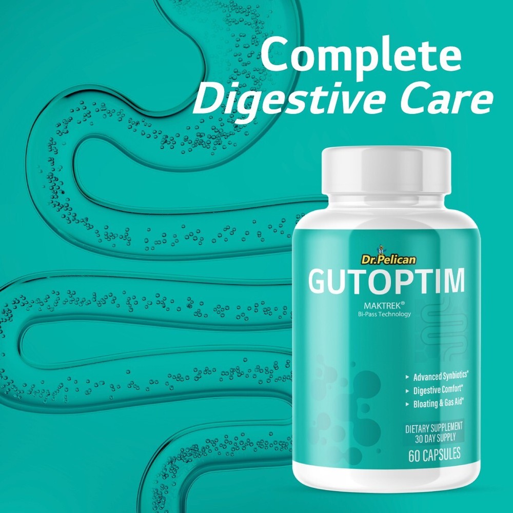 Gutoptim- Digestive Support- 60 Capsules