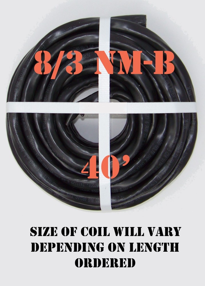 Cable Cabana 8/3 NM-B x 40' Electrical Cable