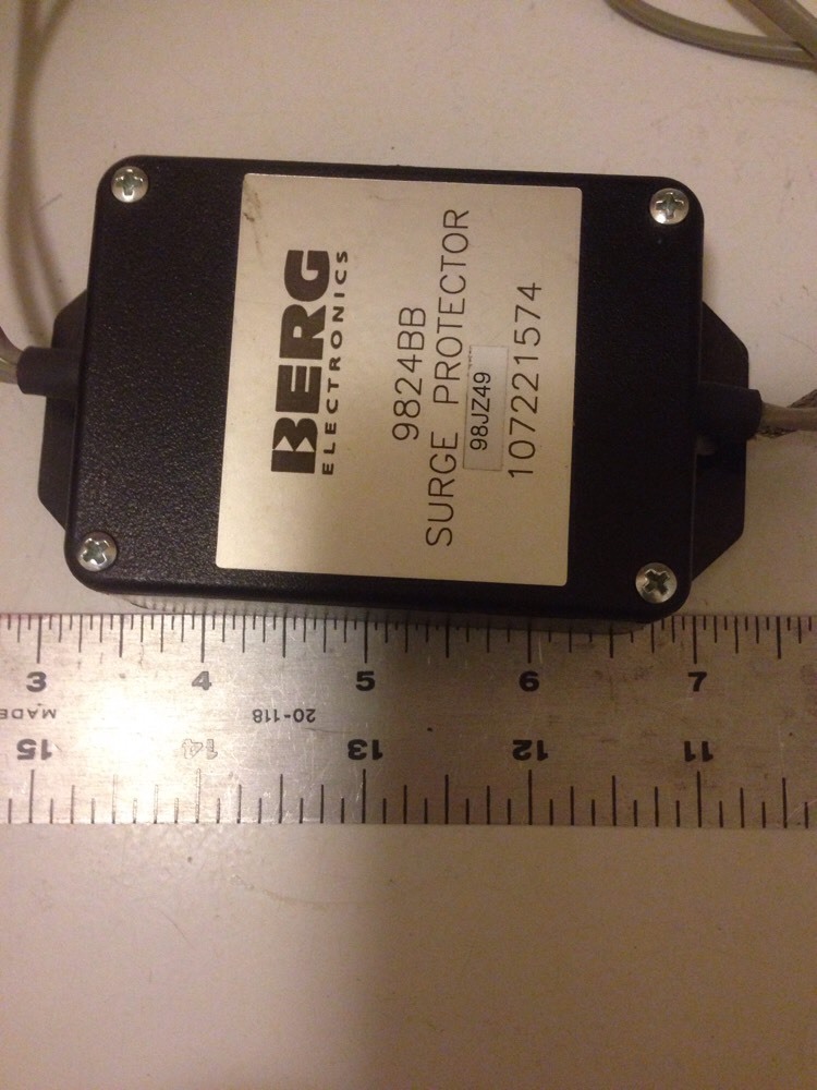 BERG ELECTRONICS 9824BB SURGE PROTECTOR W/ AMP CONNECTORS
