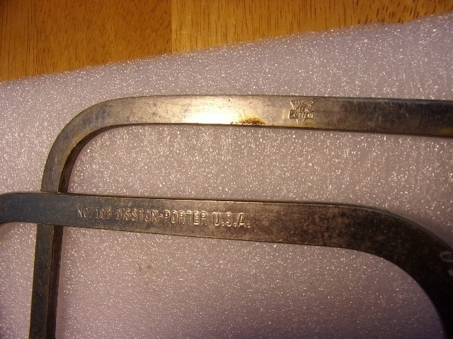 2 VINTAGE COPING SAWS KEENKUTTER AND DISSTON PORTER