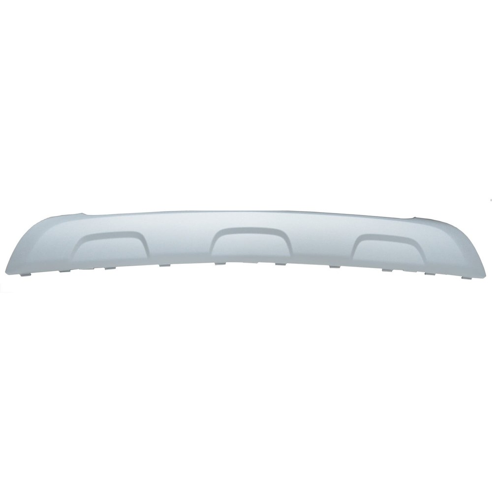 Replacement Silver Textured Polypropylene Rear Lower Valance Panel
