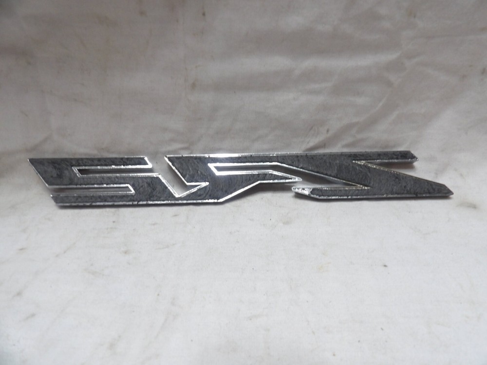 ZR2 1 pc. Emblem Black & Silver & Red